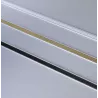Szynoprzewód magnetyczny Luxo 48V szyna natynk 1m czarna-5904703004790