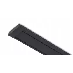 LISTWA SZYNOWA CZARNA 2M DO SYSTEMU MAGNETYCZNEGO LUXO 48V-5904703004813