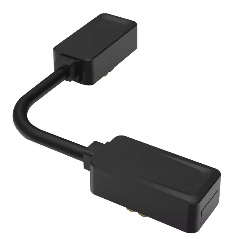 Łącznik zasilający Luxo 48V kabel czarny-5904703005056