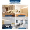 Downlight kwadratowy podtynkowy LED E6 6W 4000K neutralny - 8433325210168