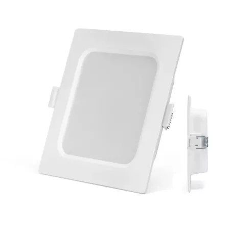 Downlight kwadratowy podtynkowy LED E6 6W 6500K zimny - 8433325210175
