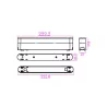 Podstawka Luxo 48V do Linea 12W czarna.-5904703005094