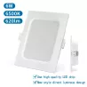 Downlight kwadratowy podtynkowy LED E6 6W 6500K zimny - 8433325210175