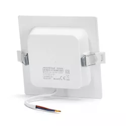 Downlight kwadratowy podtynkowy LED E6 6W 6500K zimny - 8433325210175