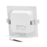 Downlight kwadratowy podtynkowy LED E6 6W 6500K zimny - 8433325210175