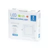 Downlight kwadratowy podtynkowy LED E6 6W 6500K zimny - 8433325210175