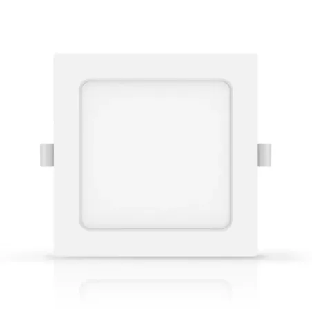 Downlight kwadratowy podtynkowy LED E6 9W 3000K ciepły - 8433325210182