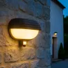Kinkiet zewnętrzny lampa ogrodowa CZUJNIK RUCHU elewacyjna ścienna E27 LED-5908263380431