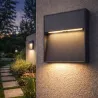 Kinkiet zewnętrzny lampa ogrodowa zewnętrzna elewacyjna ścienna SCHODY LED-5908263388642
