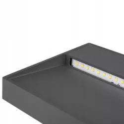 Kinkiet zewnętrzny lampa ogrodowa zewnętrzna elewacyjna ścienna SCHODY LED-5908263388642