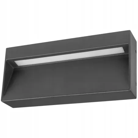 Kinkiet zewnętrzny lampa ogrodowa oprawa na schody LED elewacyjna ścienna-5908263388666