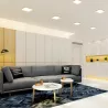 Downlight kwadratowy podtynkowy LED E6 9W 4000K neutralny - 8433325210199