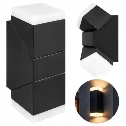 Lampa LED 12W kinkiet ogrodowy elewacyjna zewnętrzna oprawa ścienna-5904703019084