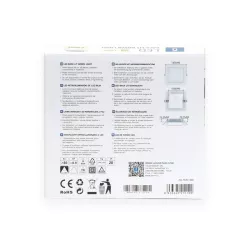 Downlight kwadratowy podtynkowy LED E6 9W 4000K neutralny - 8433325210199