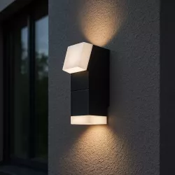 Lampa LED 12W kinkiet ogrodowy elewacyjna zewnętrzna oprawa ścienna-5904703019084