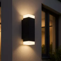 Lampa LED 12W kinkiet ogrodowy elewacyjna zewnętrzna oprawa ścienna-5904703019084