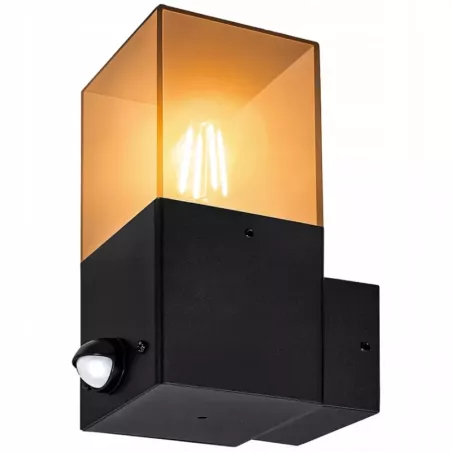Kinkiet zewnętrzny CZUJNIK RUCHU lampa ogrodowa zewnętrzna ścienna E27 LED-5904703019657