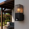 Kinkiet zewnętrzny CZUJNIK RUCHU lampa ogrodowa zewnętrzna ścienna E27 LED-5904703019657