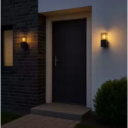 Kinkiet zewnętrzny CZUJNIK RUCHU lampa ogrodowa zewnętrzna ścienna E27 LED-5904703019657