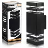Kinkiet zewnętrzny lampa ogrodowa zewnętrzna elewacyjna ścienna 2xGU10 LED-5908263383883