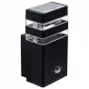 Kinkiet Lampa ogrodowa Inez 1x GU10 LED IP65 czarna czujnik ruchu PIR-5908263386860
