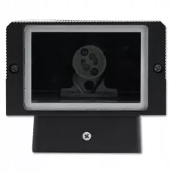 Kinkiet Lampa ogrodowa Inez 1x GU10 LED IP65 czarna czujnik ruchu PIR-5908263386860