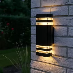 Kinkiet zewnętrzny lampa ogrodowa zewnętrzna elewacyjna ścienna GU10 LED-5904703002512