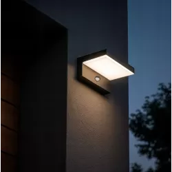 Kinkiet zewnętrzny lampa ogrodowa CZUJNIK RUCHU zewnętrzna ścienna LED 9W-5904703019633