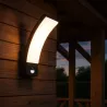 Kinkiet zewnętrzny LED 12W lampa CZUJNIK RUCHU ogrodowa elewacyjna ścienna-5904703019732