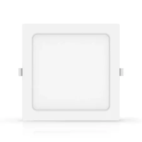Downlight kwadratowy podtynkowy LED E6 15W 3000K ciepły - 8433325210212