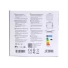 Downlight kwadratowy podtynkowy LED E6 15W 3000K ciepły - 8433325210212