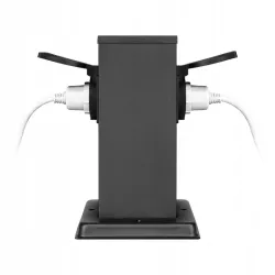 ELEKTRYCZNY SŁUPEK Lampa stojąca ogrodowa 2x Gniazdo HERMETYCZNE-5904703000143