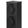 Lampa ogrodowa stojąca słupek ELEKTRYCZNY 4x Gniazdo HERMETYCZNE-5904703000150