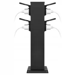 Lampa ogrodowa stojąca słupek ELEKTRYCZNY 4x Gniazdo HERMETYCZNE-5904703000150