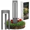 Lampa LED Ogrodowa 50cm zewnętrzna słupek stojąca GX53 LED-5904703009917