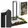 Lampa LED Ogrodowa 80cm zewnętrzna słupek stojąca LED regulacja 4000K-5904703009979