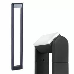 Lampa LED Ogrodowa 80cm zewnętrzna słupek stojąca LED regulacja 4000K-5904703009979