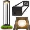 Lampa LED Ogrodowa 80cm zewnętrzna słupek stojący GX53 LED IP54 ANTRACYT-5904703019541