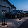 Lampa LED Ogrodowa 80cm zewnętrzna słupek stojący GX53 LED IP54 ANTRACYT-5904703019541