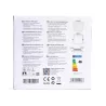 Downlight kwadratowy podtynkowy LED E6 20W 6500K zimny - 8433325210267