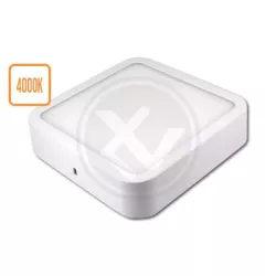 Panel LED natynkowy kwadrat Orto 12W Biały 4000K.-5903002031872