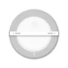 Downlight okrągły natynkowy LED E6 6W Żółte światło - 8433325210274