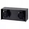 Gniazdo elewacyjne słupek LED 2x 230V XUDO czarny IP44-5904703010029
