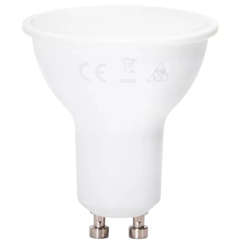 Żarówka LED halogen GU10 reflektor 3W 4000K średnio skupiony 100° - 8433325377687