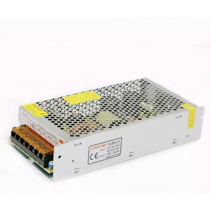 Zasilacz do LED 12V 200W 16A modułowy mocny 3119LV-5903002037157