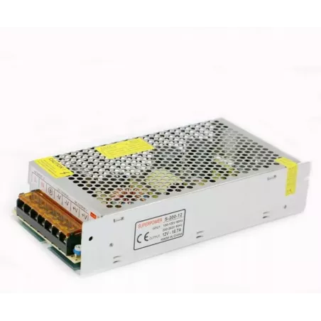 Zasilacz do LED 12V 200W 16A modułowy mocny 3119LV-5903002037157