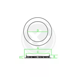 Panel LED okrągły  3W Proma 2700K-5903002039724
