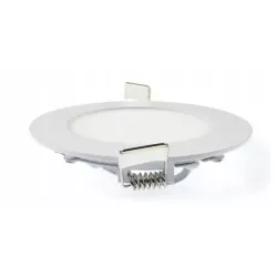 PANEL LED PODTYNKOWY OKRĄGŁY 6W PLAFON BIAŁY ZIMNY 6000K-5903002039861