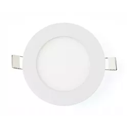 PANEL LED PODTYNKOWY OKRĄGŁY 6W PLAFON BIAŁY ZIMNY 6000K-5903002039861