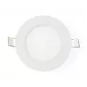 PANEL LED PODTYNKOWY OKRĄGŁY 6W PLAFON BIAŁY ZIMNY 6000K-5903002039861